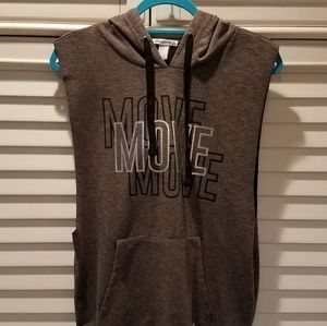 Forever 21 Sport Sleeveless Swearshirt